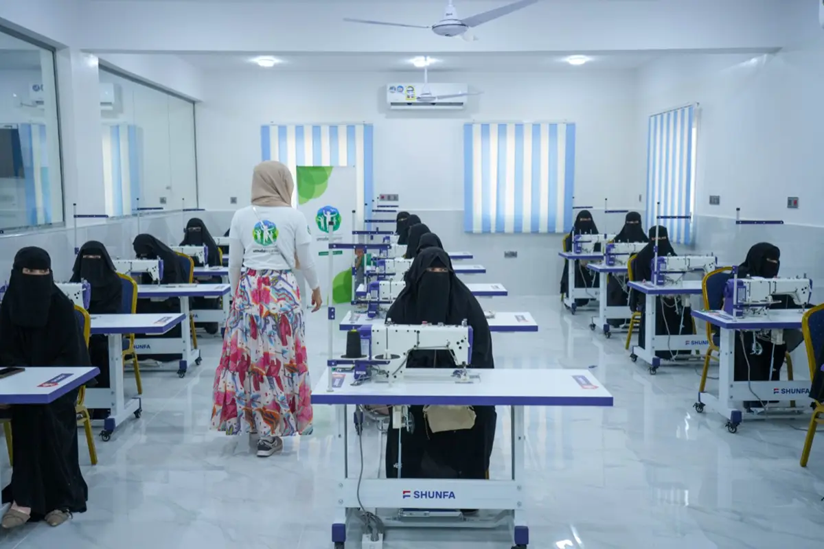 Yemen’de kadınlar için eğitim merkezi açıldı